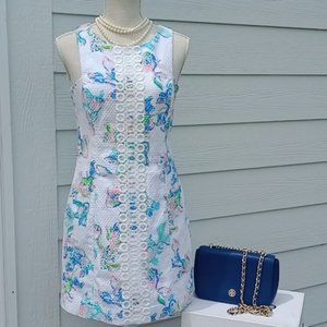 STUNNING Lilly Pulitzer Lace Front Dress -Like New